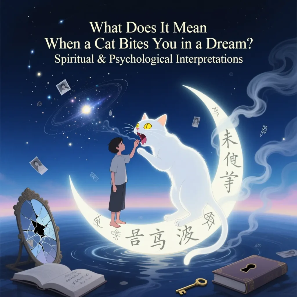 Dream Meaning of a Cat Biting You: