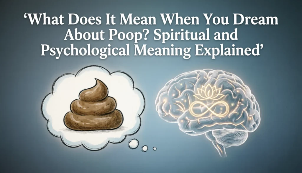 What Does It Mean When You Dream About Poop