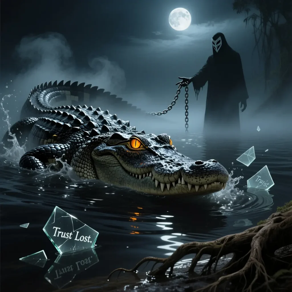 Crocodile Dreams as Warnings of Deception and Betrayal