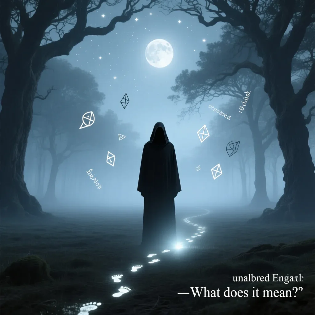 Dream Meaning of Black Hooded Figure With No Face