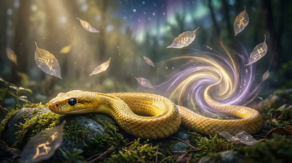 Dream Meaning of Yellow Snake