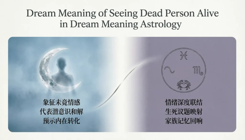 Dream Meaning of Seeing Dead Person Alive in Dream Meaning