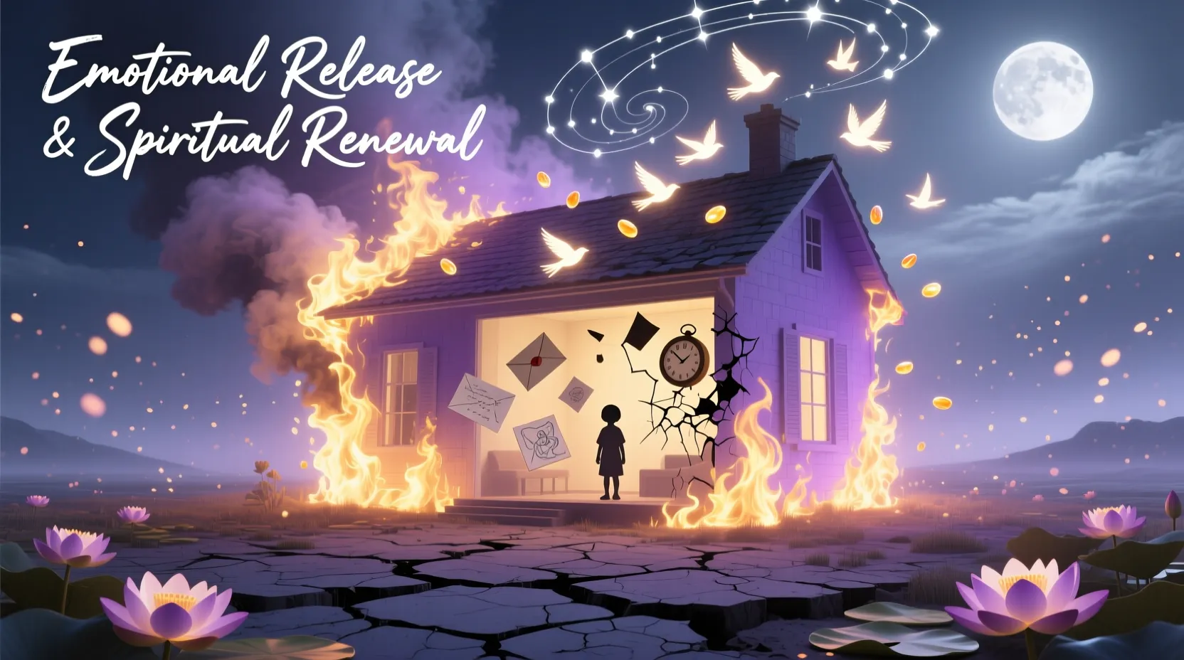 House Fire Dream Meaning:Emotional Release & Spiritual Renewal