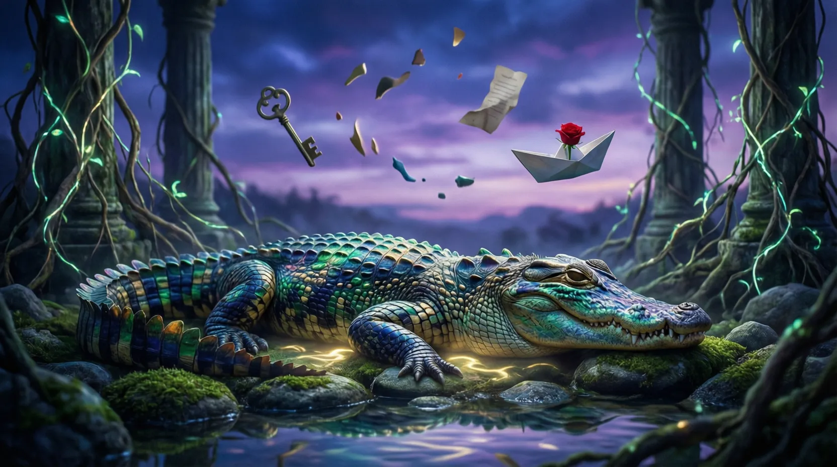 Alligator Dream Meaning : Fear, Power & Survival