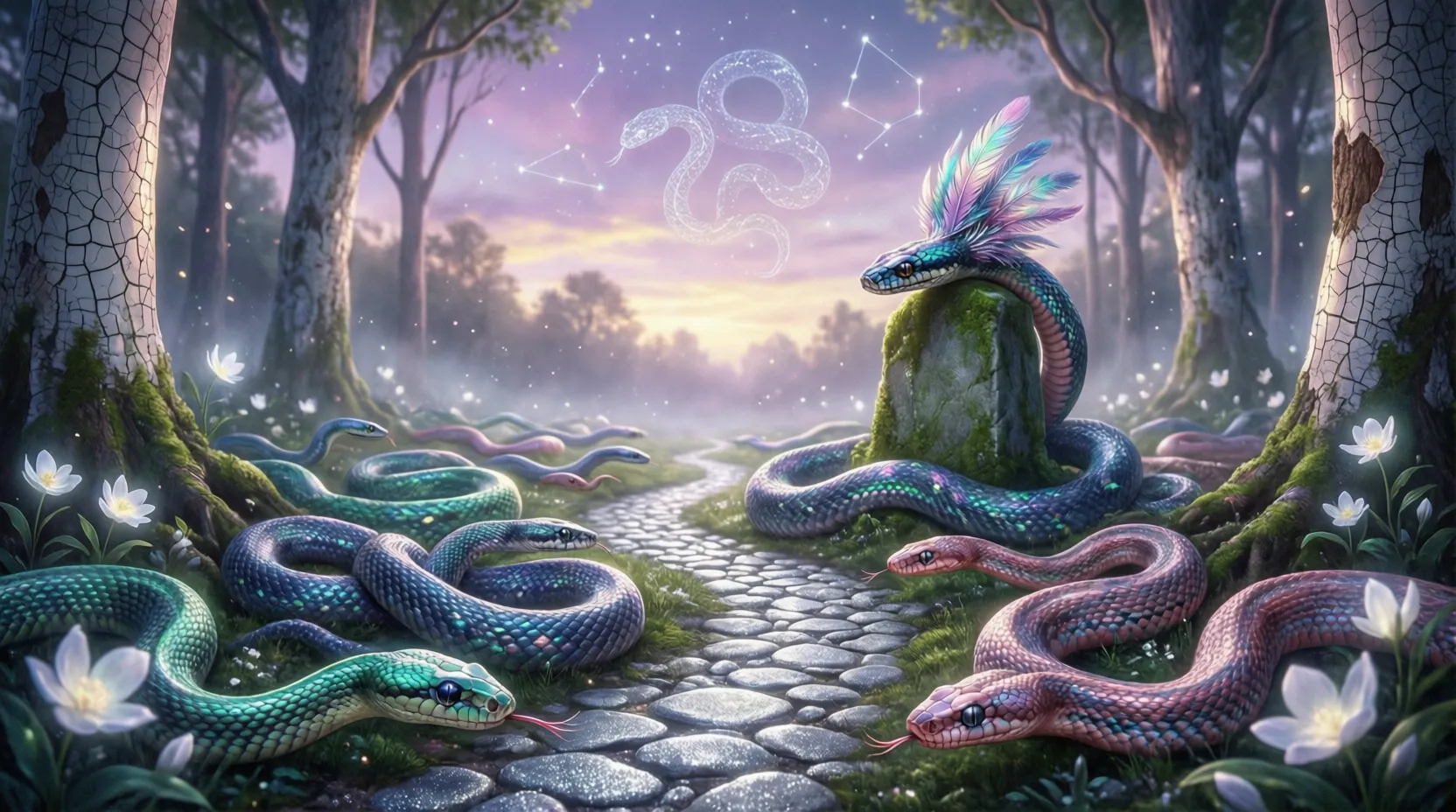 Snakes in a Dream Meaning : Symbolism, Warnings & Growth