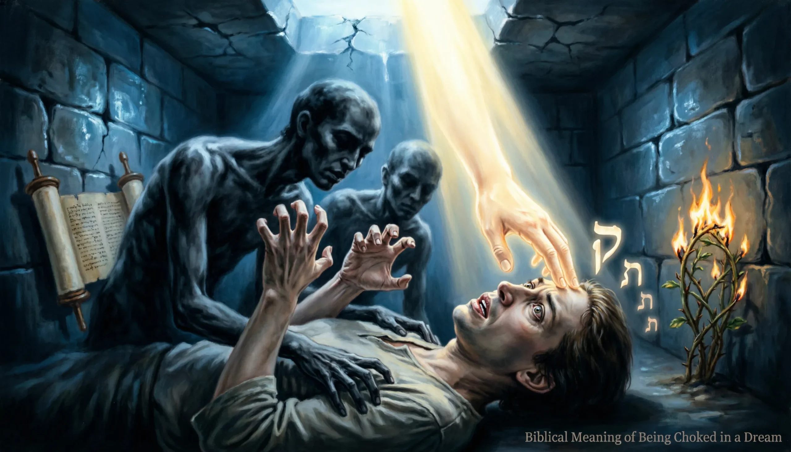 Biblical Meaning of Being Choked in a Dream