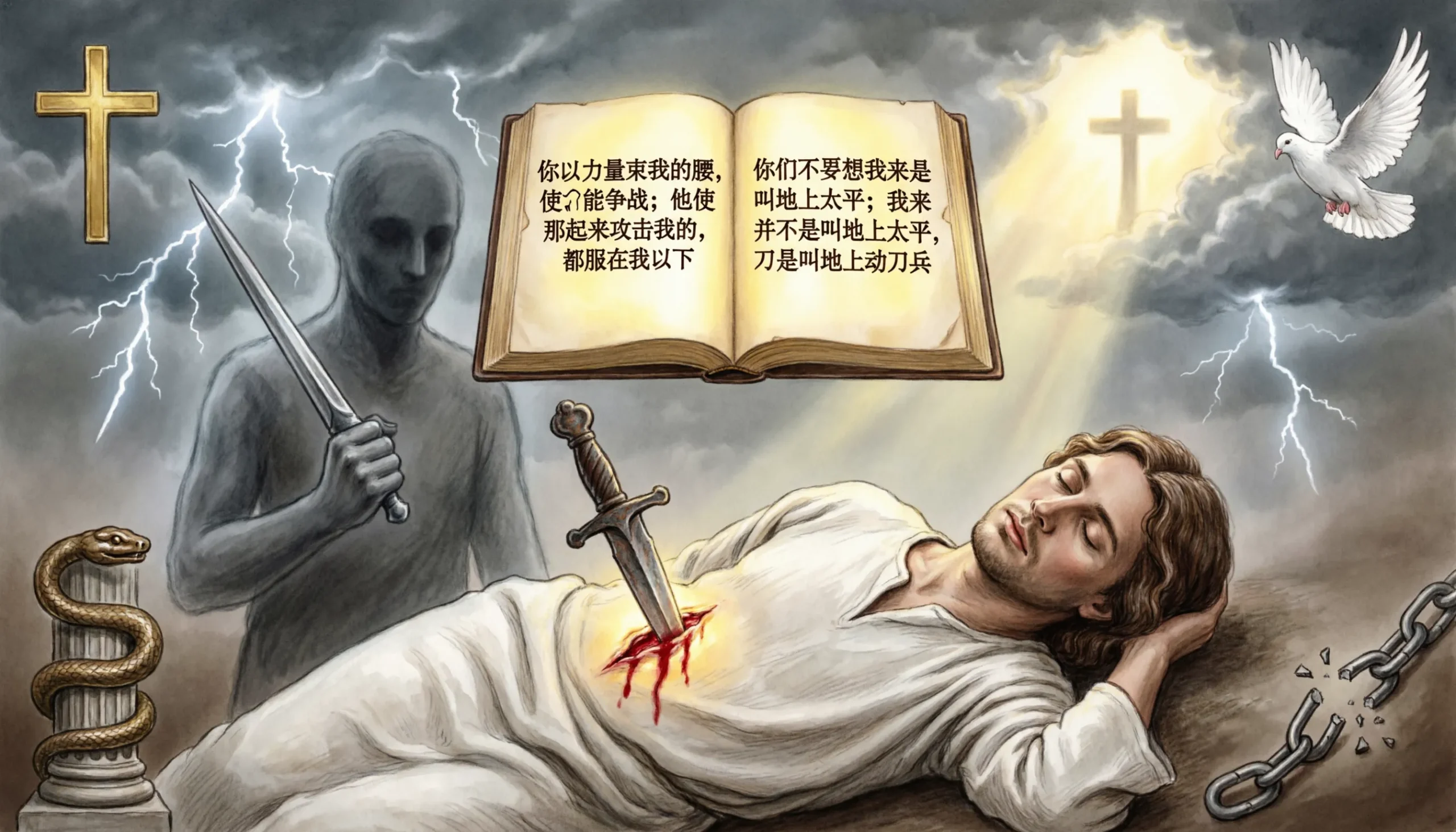 Biblical Meaning of Stabbing Someone in a Dream