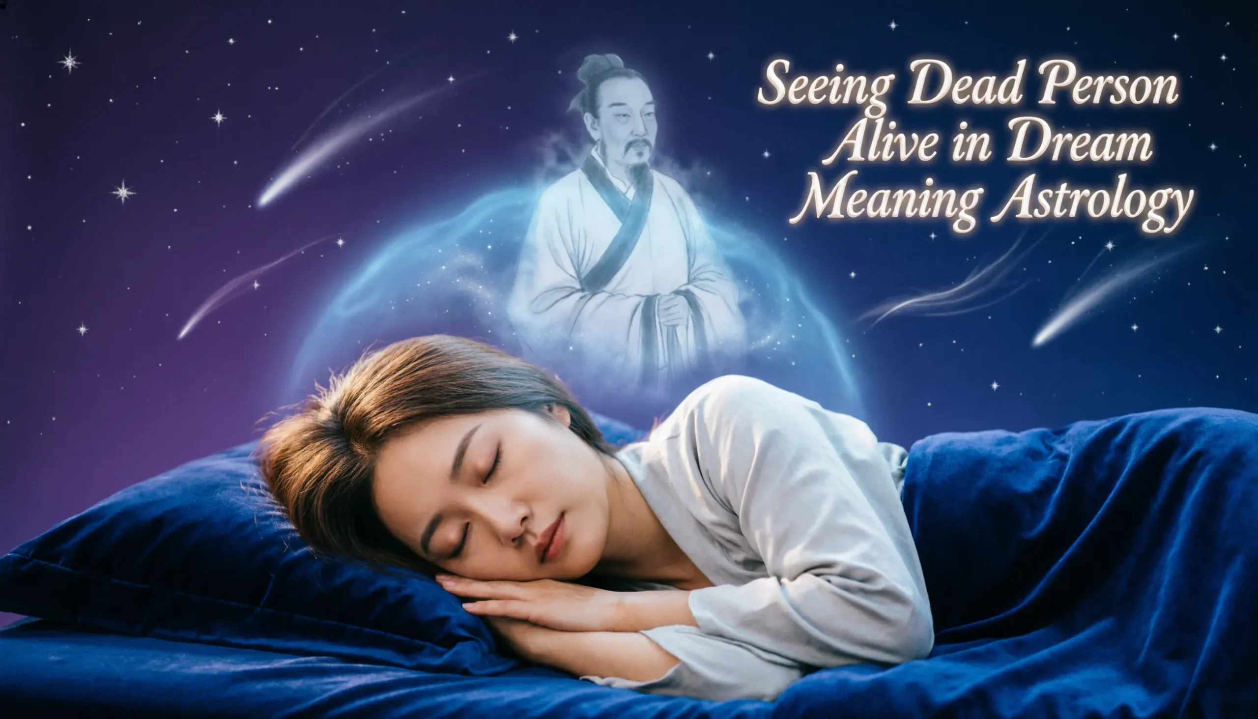 Seeing Dead Person Alive in Dream Meaning Explaind for
