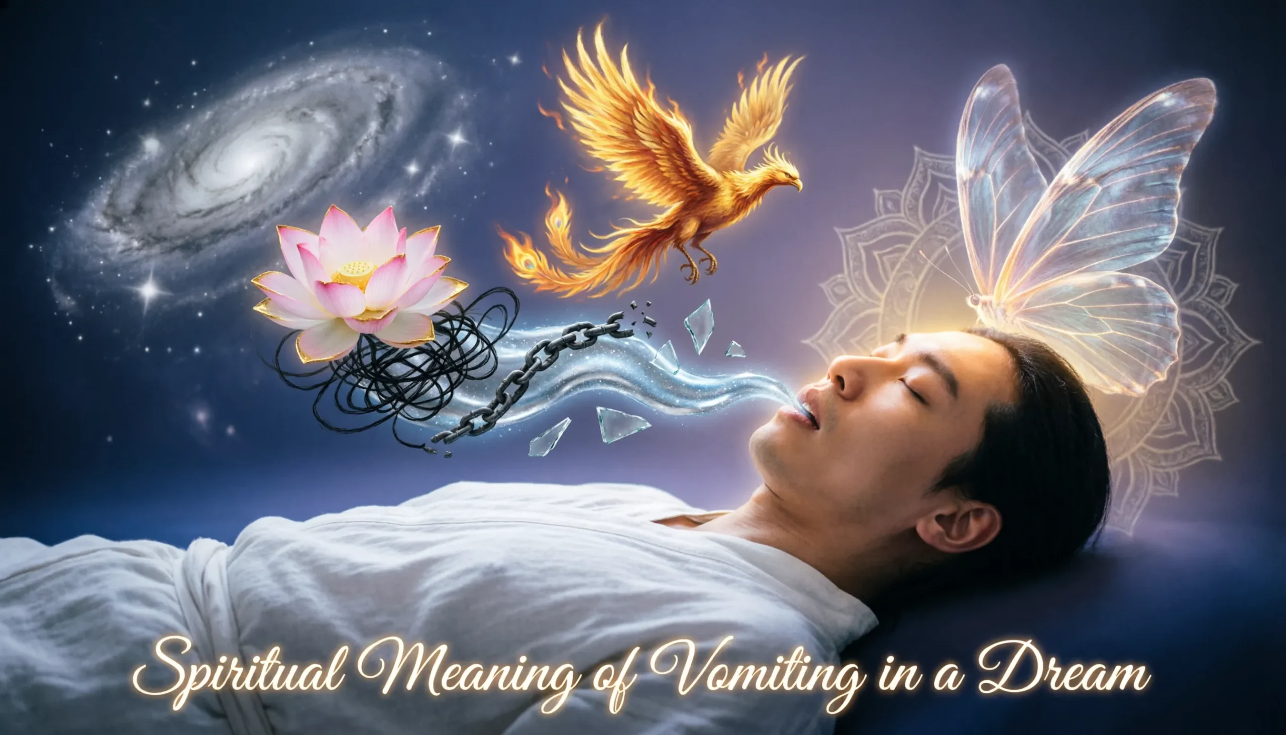 Spiritual Meaning of Vomiting in a Dream