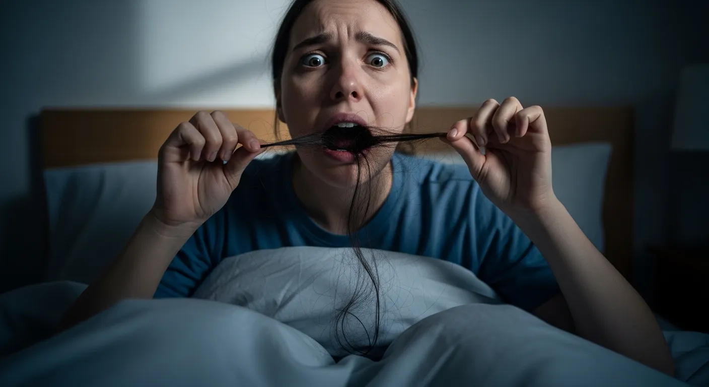 Pulling Hair From Mouth Dream Meaning